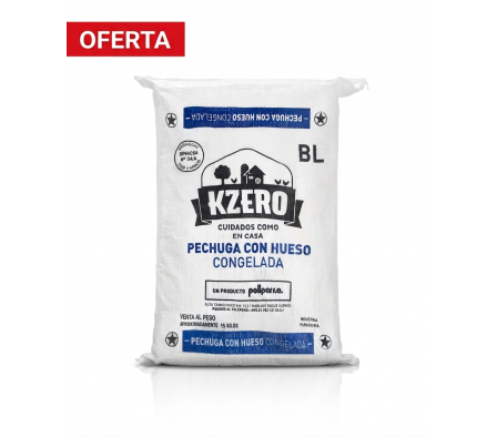PECHUGA CON HUESO BLOQUE 12 kg. 