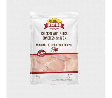 Muslo Entero Deshuesado Con Piel Cong. 2 kg.